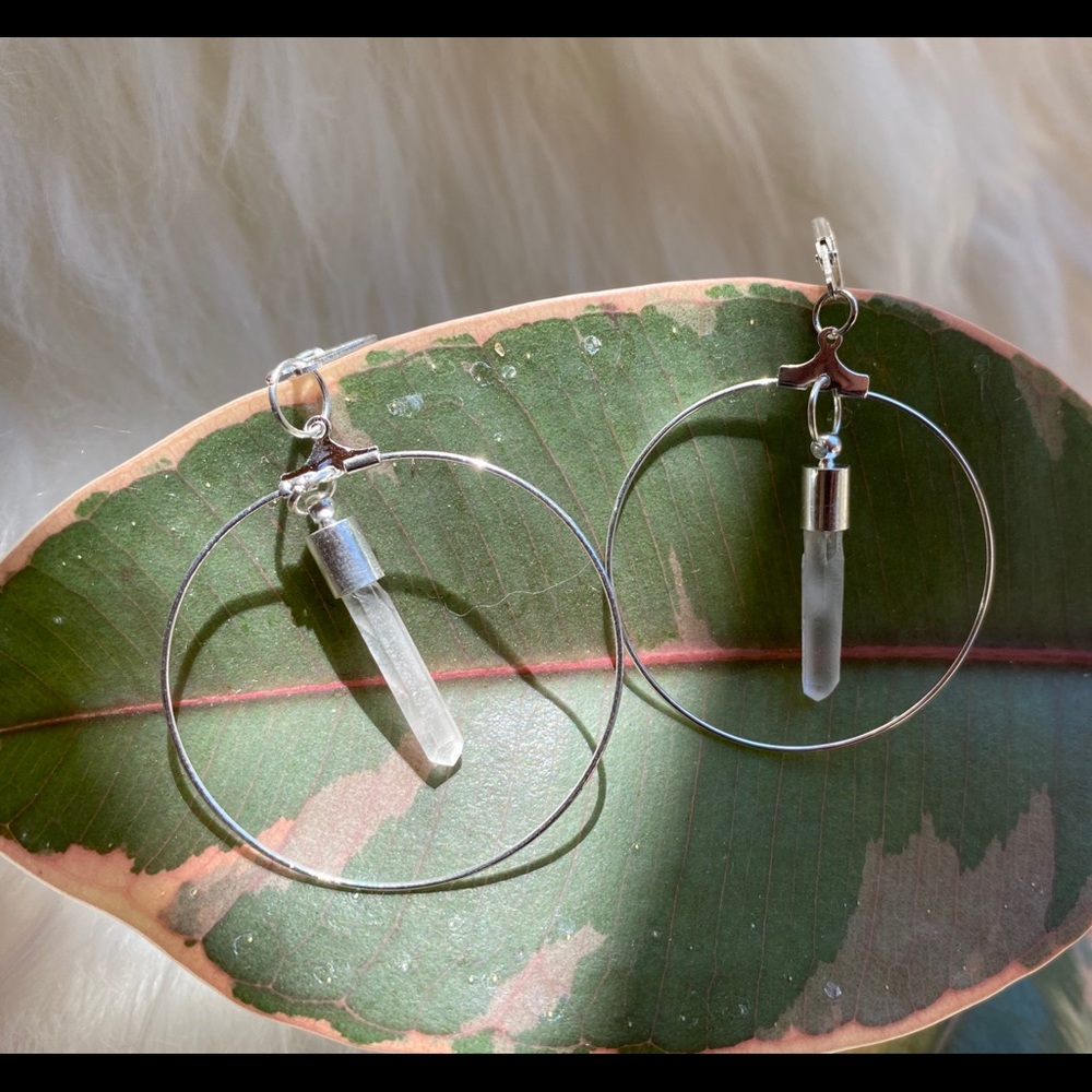 Crystal earrings